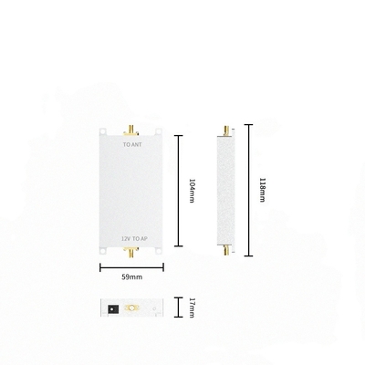 430-434MHz RF ενότητα ενισχυτή με 40dBm έξοδο εύκολη εγκατάσταση