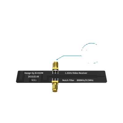 Ακασόμ 1200-1300MHz Notch Filter για δέκτες ζώνης 1080MHz