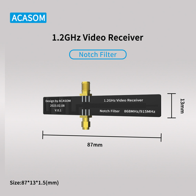 Ακασόμ 1200-1300MHz Notch Filter για δέκτες ζώνης 1080MHz