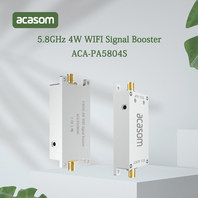 Λευκός 4 W Wifi ασύρματος 5.8 GHz ενισχυτής σήματος για DJI Phantom