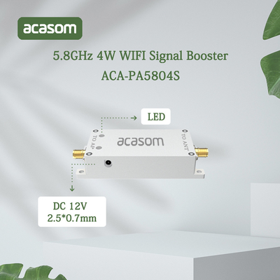 Λευκός 4 W Wifi ασύρματος 5.8 GHz ενισχυτής σήματος για DJI Phantom