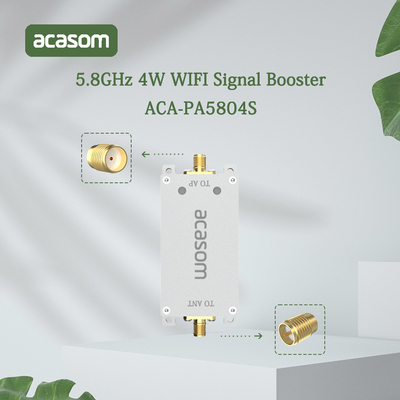 Λευκός 4 W Wifi ασύρματος 5.8 GHz ενισχυτής σήματος για DJI Phantom