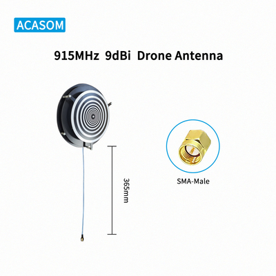 900MHz 915MHz 50W High Gain FPV Drone Antenna με Custom PCBA Chipset SMA αρσενικό