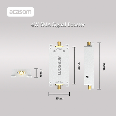 Λευκός 18dB 4W Wifi ασύρματος ενισχυτής δρομολογητή Booster για DJI Phantom Drone