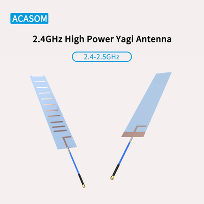 RFSMA αρσενικό Yagi Drone Jammer Αντένα 50 Ωμ 13 DBi υψηλό κέρδος