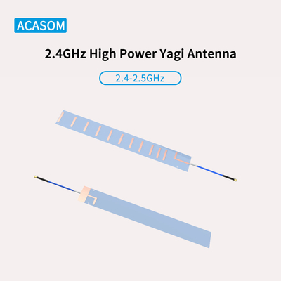 RFSMA αρσενικό Yagi Drone Jammer Αντένα 50 Ωμ 13 DBi υψηλό κέρδος