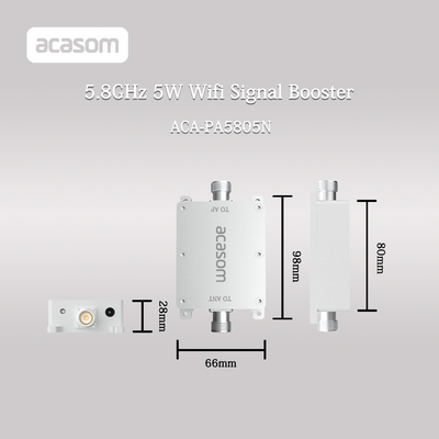 5w 5.8GHz σήμα Booster Range Extender Για 5.725-5.85GHz εύρος συχνοτήτων