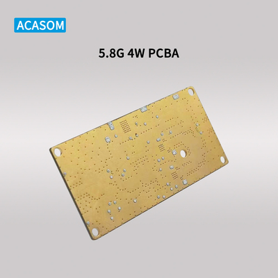 Ενίσχυρος ενισχυτής σήματος RF 5W 37dBm 12V PCBA για 5,8GHz &amp; 2,4GHz επέκταση ασύρματης εμβέλειας