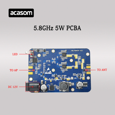 Συστατικά ενισχυτών PCB 5W RF για ασύρματη μονάδα WiFi 5,8GHz