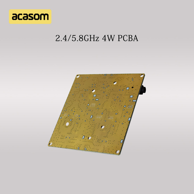 Διπλή ζώνη 5.8GHz &amp; 2.4GHz RF ενισχυτής σήματος 4W 36dBm PCBA Board Για DC 12V