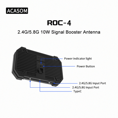 10W διπλής ζώνης ενισχυτής σήματος για DJI Drone Mavic Phantom Avata FPV Range Extender