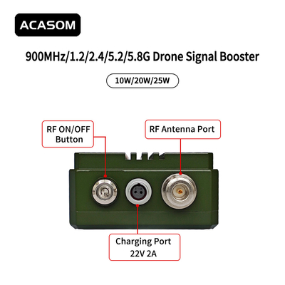 Συμπληρωματικός ενισχυτής σήματος 900mhz 5.8GHz ενισχυτής ισχύος Σταθερός