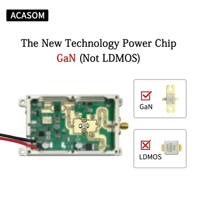 600MHz 700MHz 47dBm GAN Drone Jammer Module Σημείο Blocker Module για αποθήκη πετρελαίου
