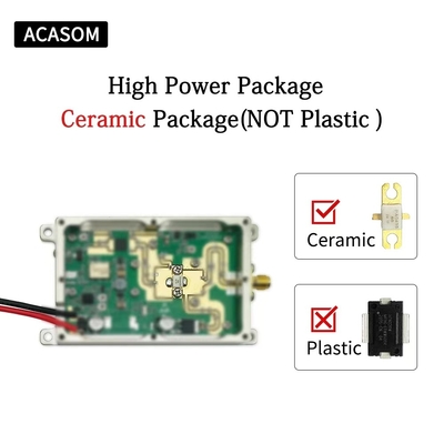 300MHz 400MHz 50W GAN Compact Drone Jammer Module με Αλουμινένιο Κέλυφος