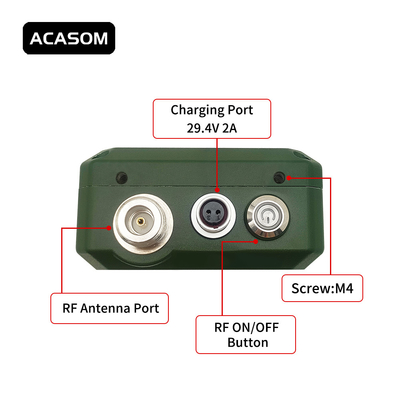 300MHz-400MHz 50W Drone Ραδιοσυχνότητα Τζάμερ Φορητή υδροστασία