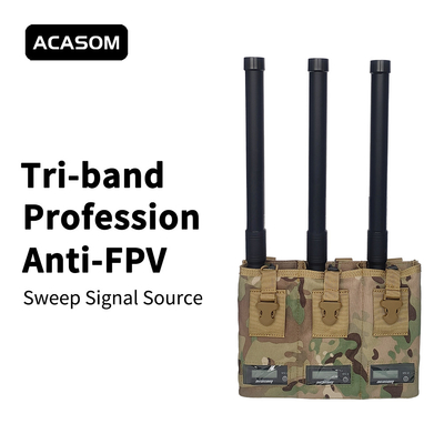 2350MHz-2550MHz 50 Watt Φορητό Drone Jammer RF Πηγή σήματος υψηλής ισχύος