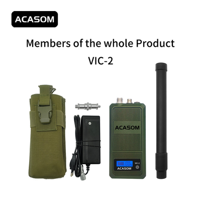 4900MHz-5100MHz Φορητό Drone Jammer 5.0G Υδροσταθεροποίηση μεγάλης εμβέλειας