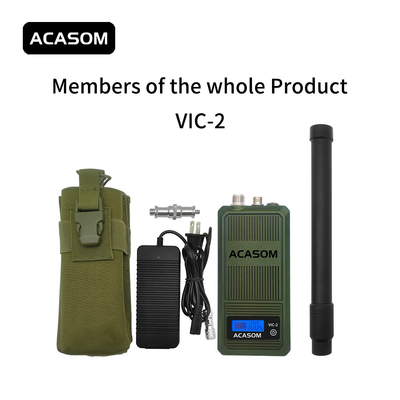 4900MHz-5100MHz Φορητό Drone Jammer 5.0G Υδροσταθεροποίηση μεγάλης εμβέλειας