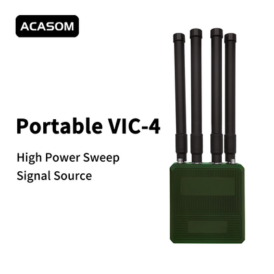 433M 900MHz 1.2G 2.4G Anti Drone Jammers RF σήμα σαρώματος για υψηλής ισχύος VCO